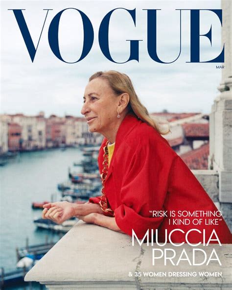 francesca milani prada|miuccia prada vogue.